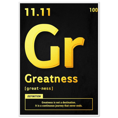 Greatness - Poster - Arthena