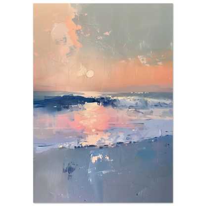 Ocean Whispers at Dusk - Arthena