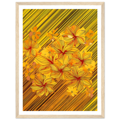 Golden Blossoms - Poster - Arthena