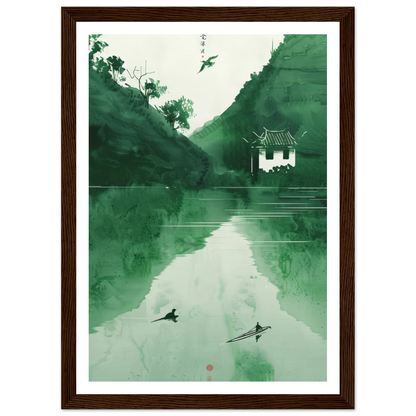 The green mirror - Poster - Arthena
