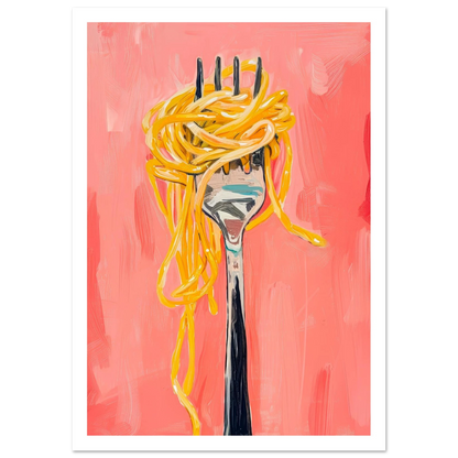 Spaghetti Solves Everything - Poster - Arthena