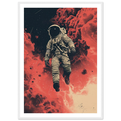 Scarlet Skies The Astronaut - Poster - Arthena