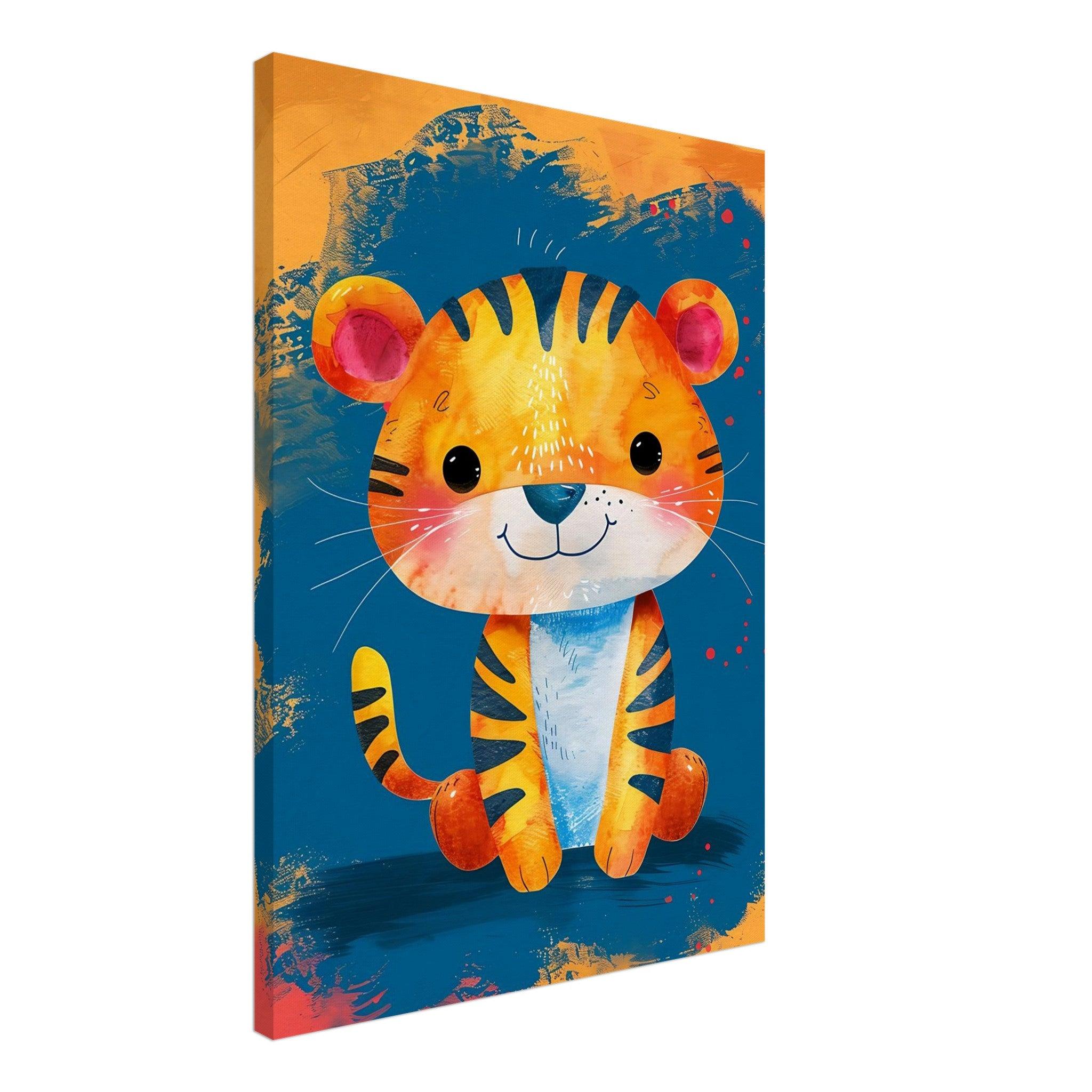 Baby Tiger - Canvas - Arthena