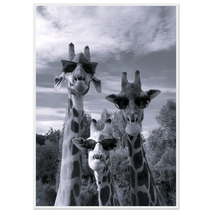 A Sunny Day to be a Giraffe - Poster - Arthena