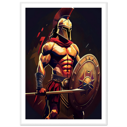 Spartan Warrior - Poster - Arthena
