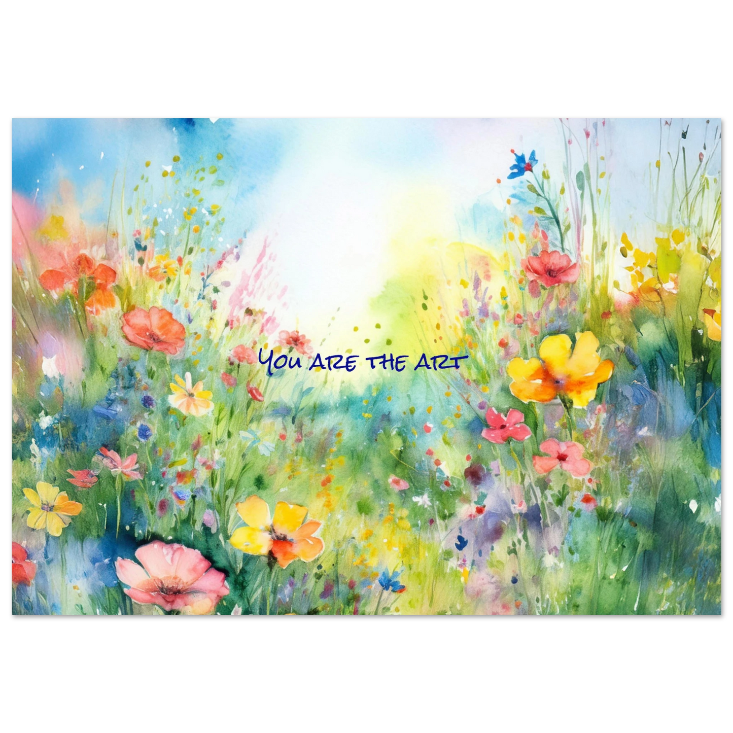 You Are The Art - Poster - Arthena