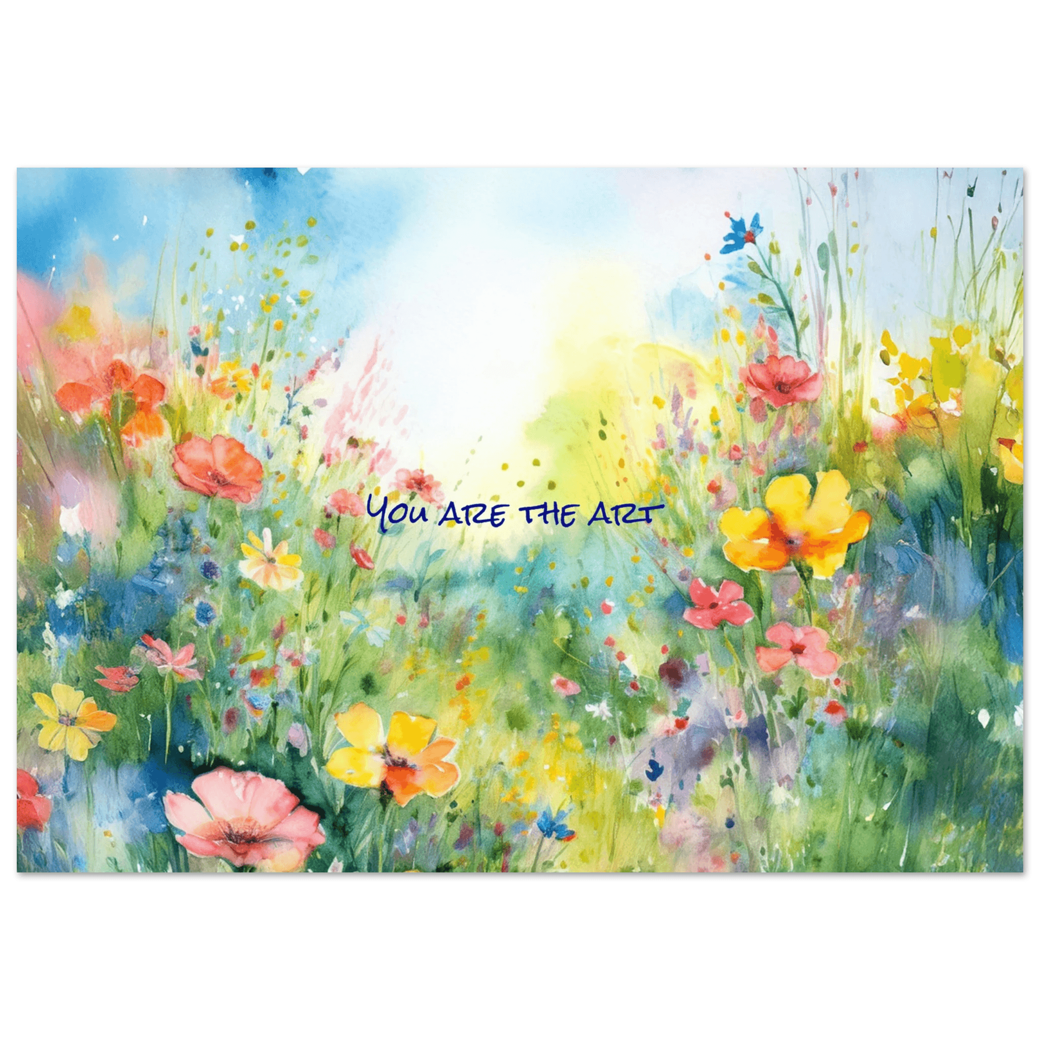 You Are The Art - Poster - Arthena