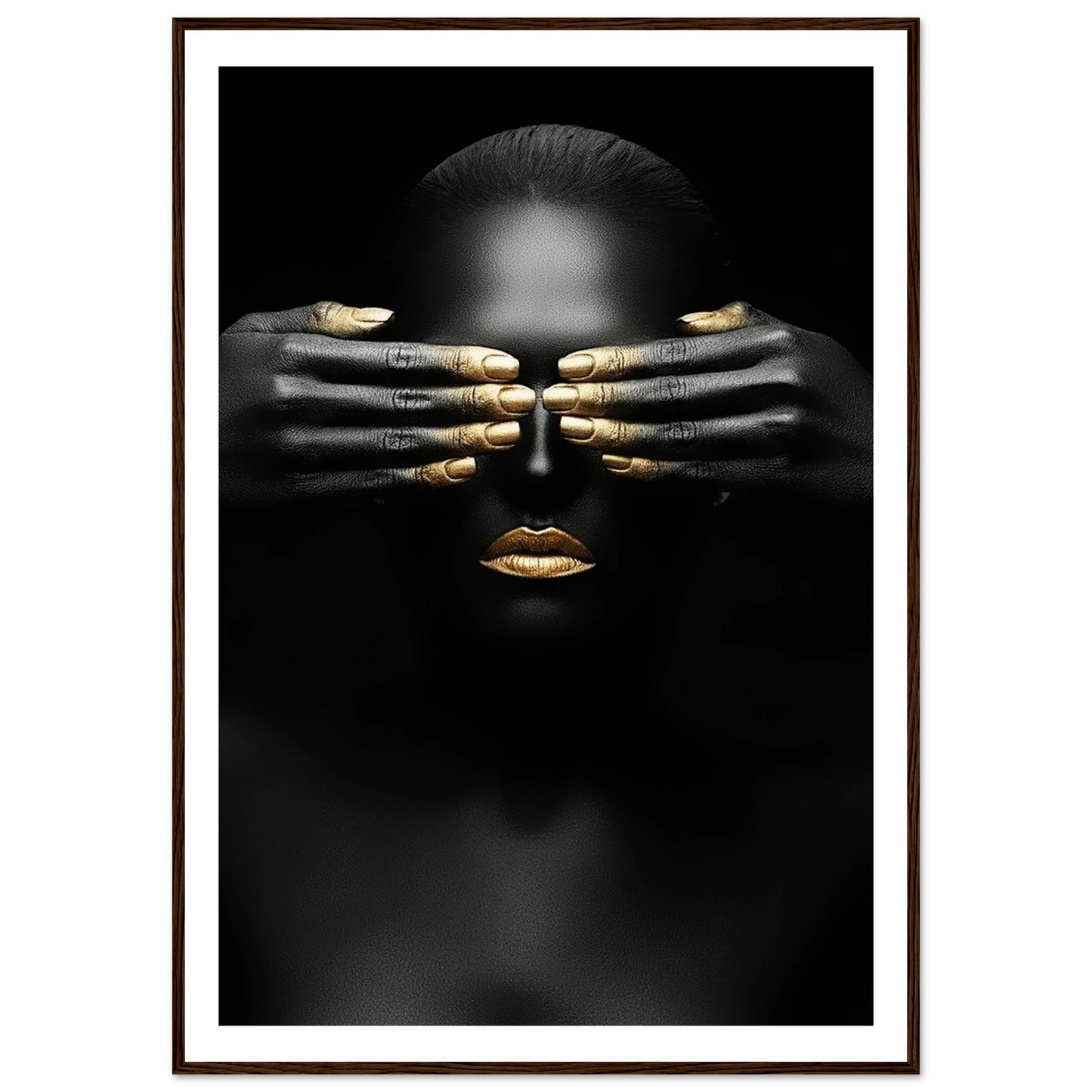 Vision in Gold - Poster - Arthena