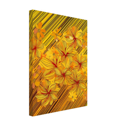 Golden blossoms - Canvas - Arthena