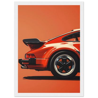 Retro Car - Poster - Arthena