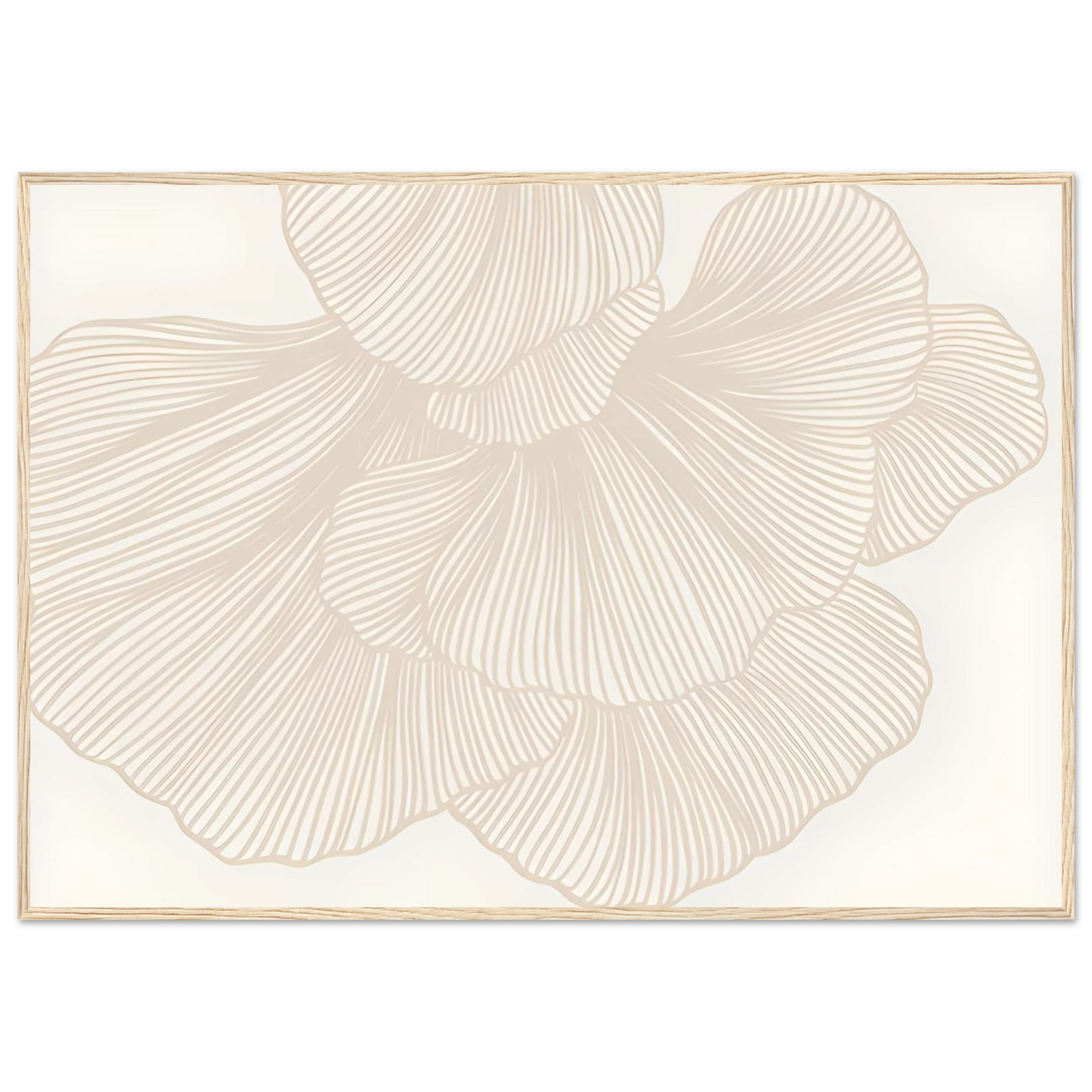 Flower Lines - Poster - Arthena