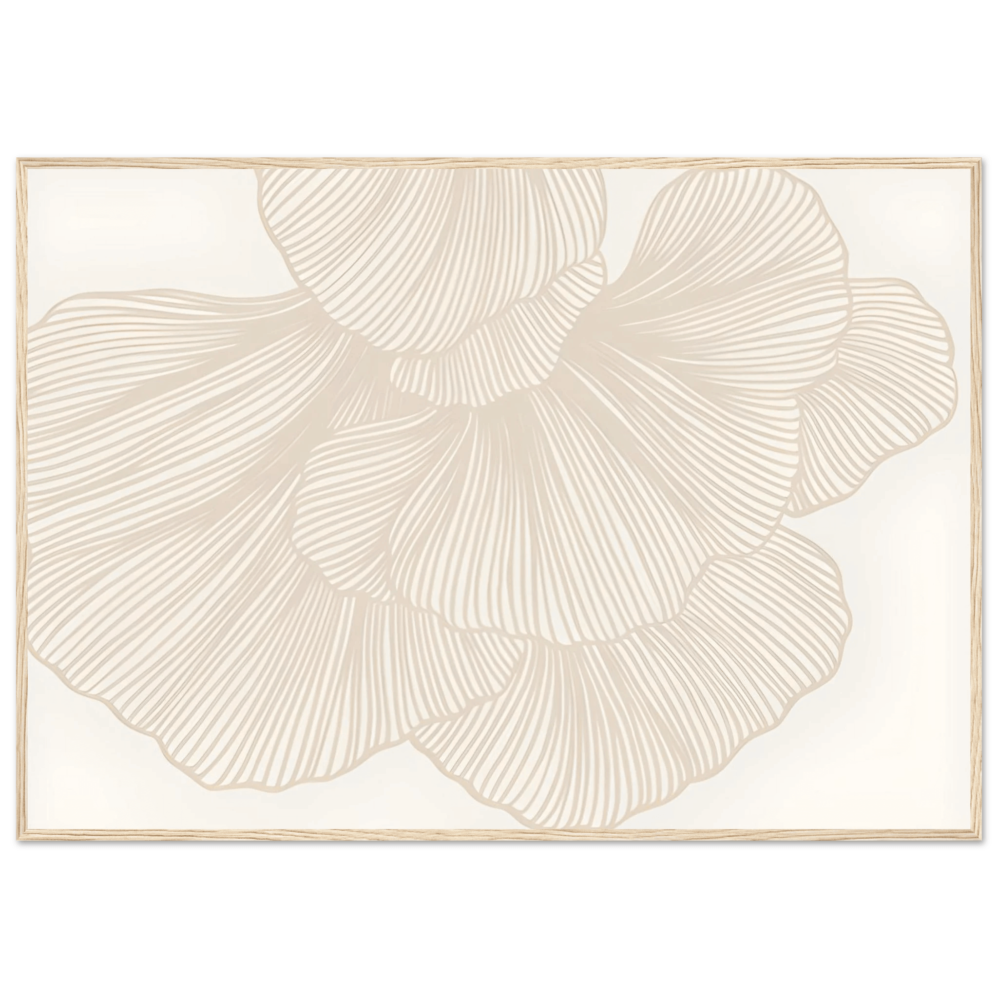 Flower Lines - Poster - Arthena