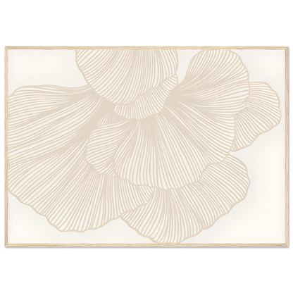 Flower Lines - Poster - Arthena