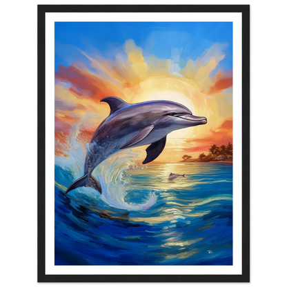 Happy Dolphine - Poster - Arthena