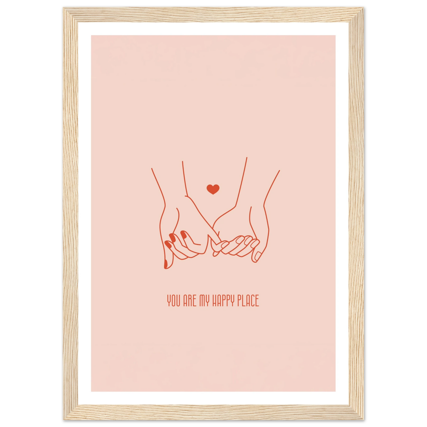 You are my happy place - Poster - Arthena