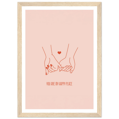 You are my happy place - Poster - Arthena