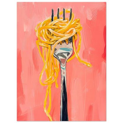 Spaghetti Solves Everything - Poster - Arthena