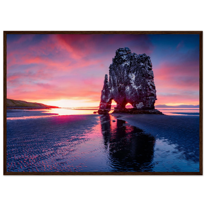 Rock of Fire and Sky - Poster - Arthena