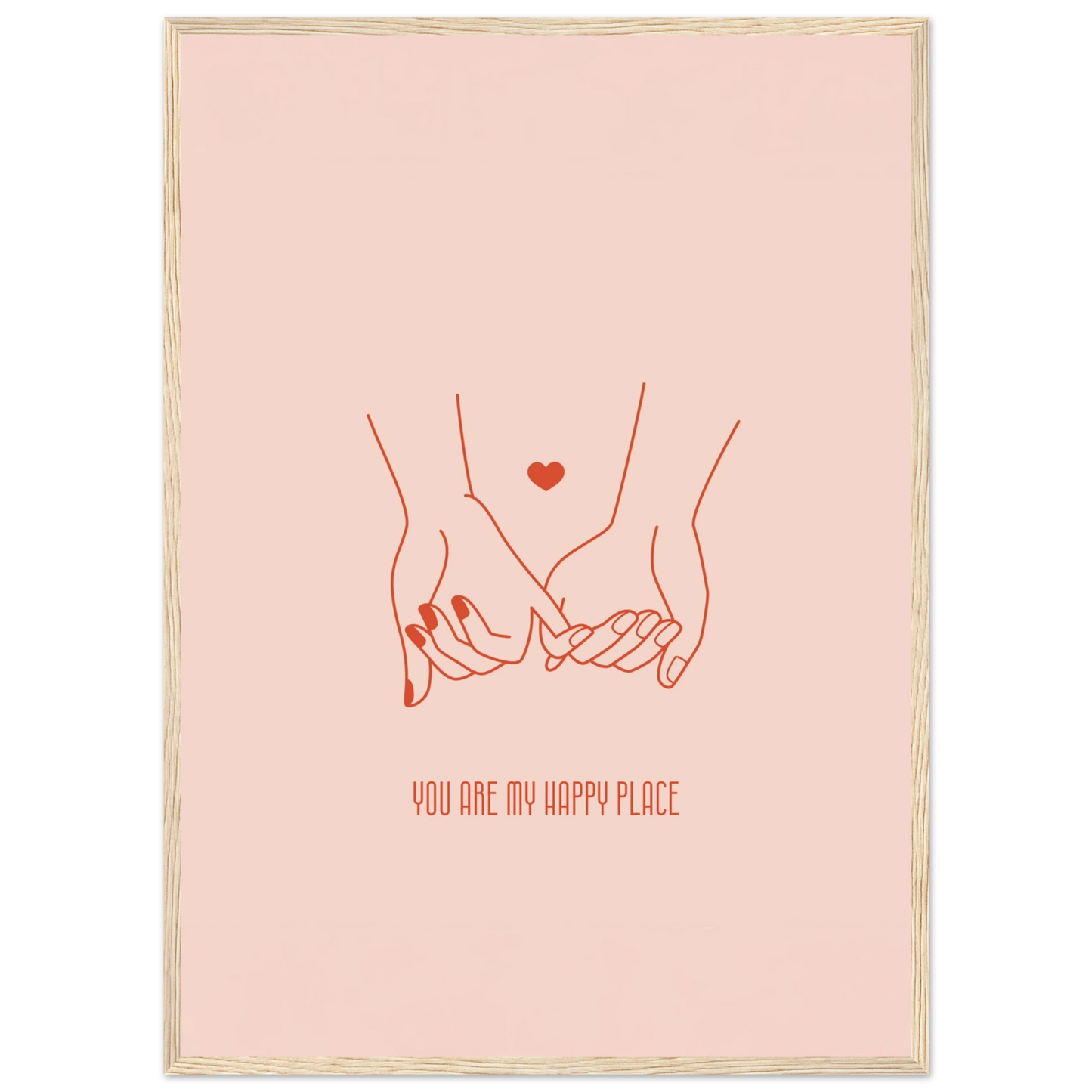 You are my happy place - Poster - Arthena