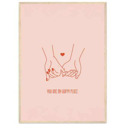 You are my happy place - Poster - Arthena