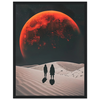 Two Gazes Towards the Unknown - Poster - Arthena