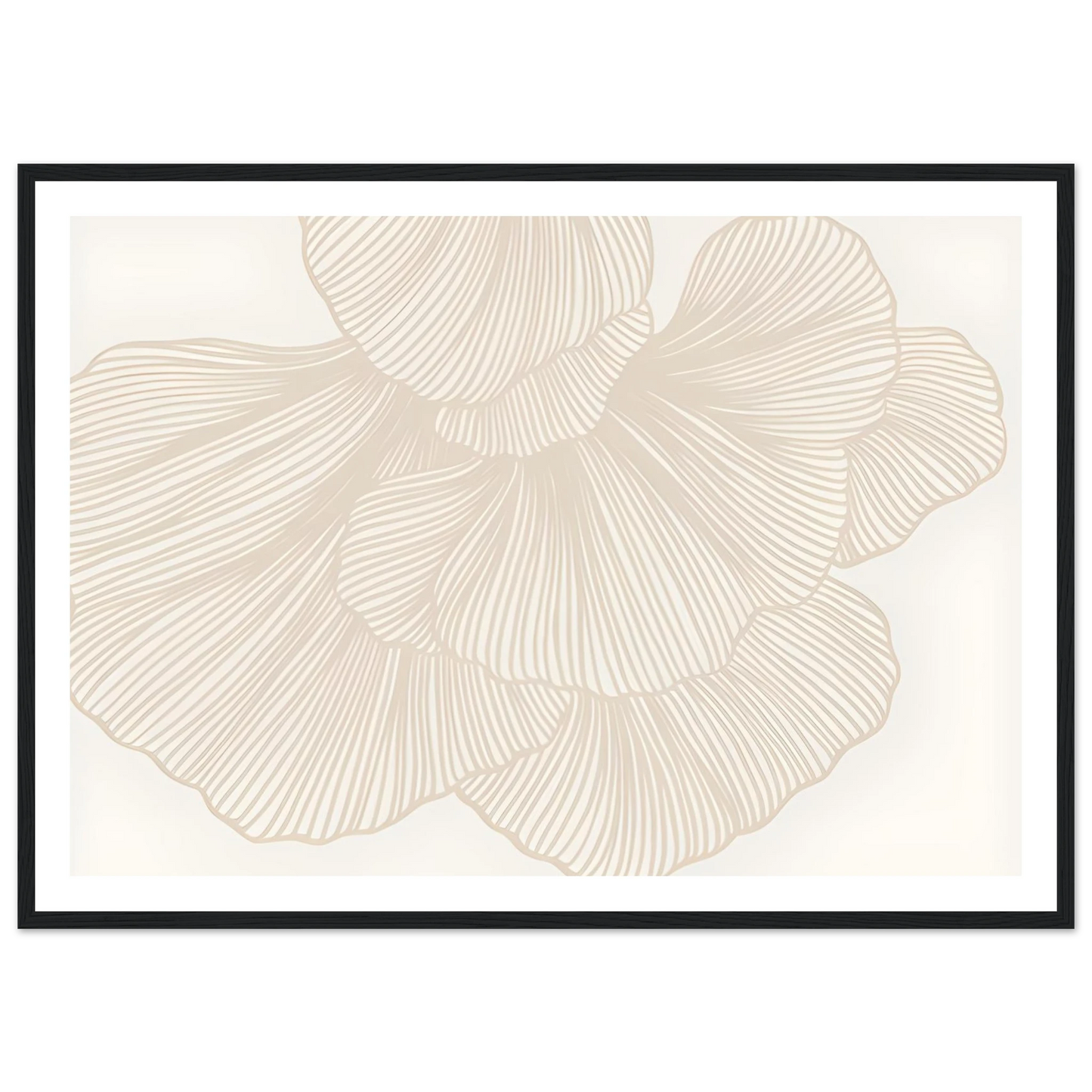 Flower Lines - Poster - Arthena