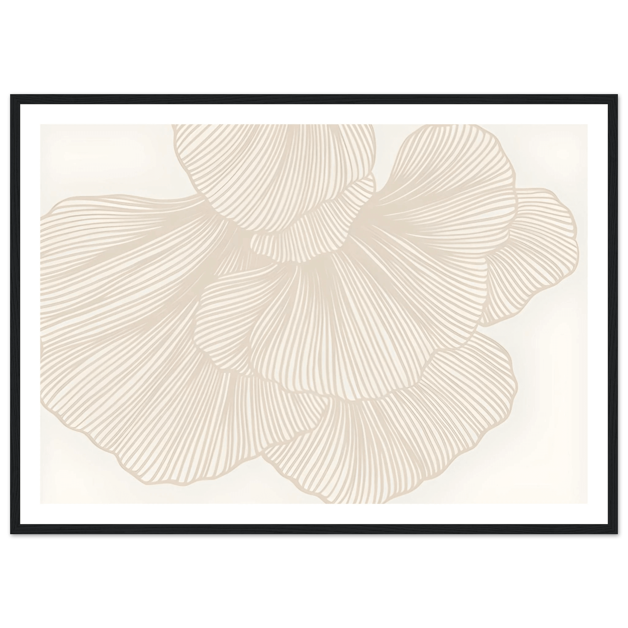 Flower Lines - Poster - Arthena