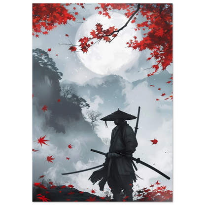 Crimson Leaves - Poster - Arthena