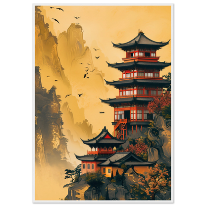 Temple of Tranquility - Poster - Arthena