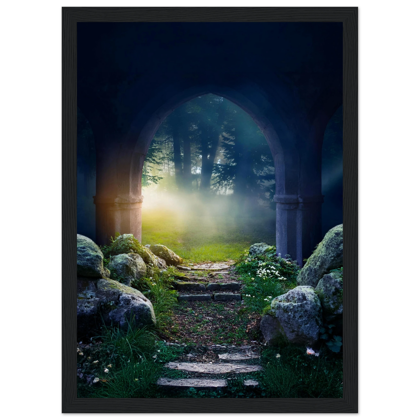 Portal to Tranquility - Poster - Arthena