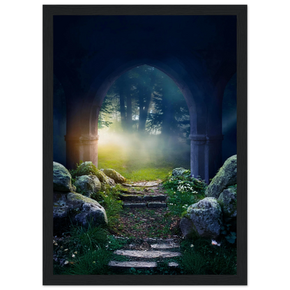 Portal to Tranquility - Poster - Arthena