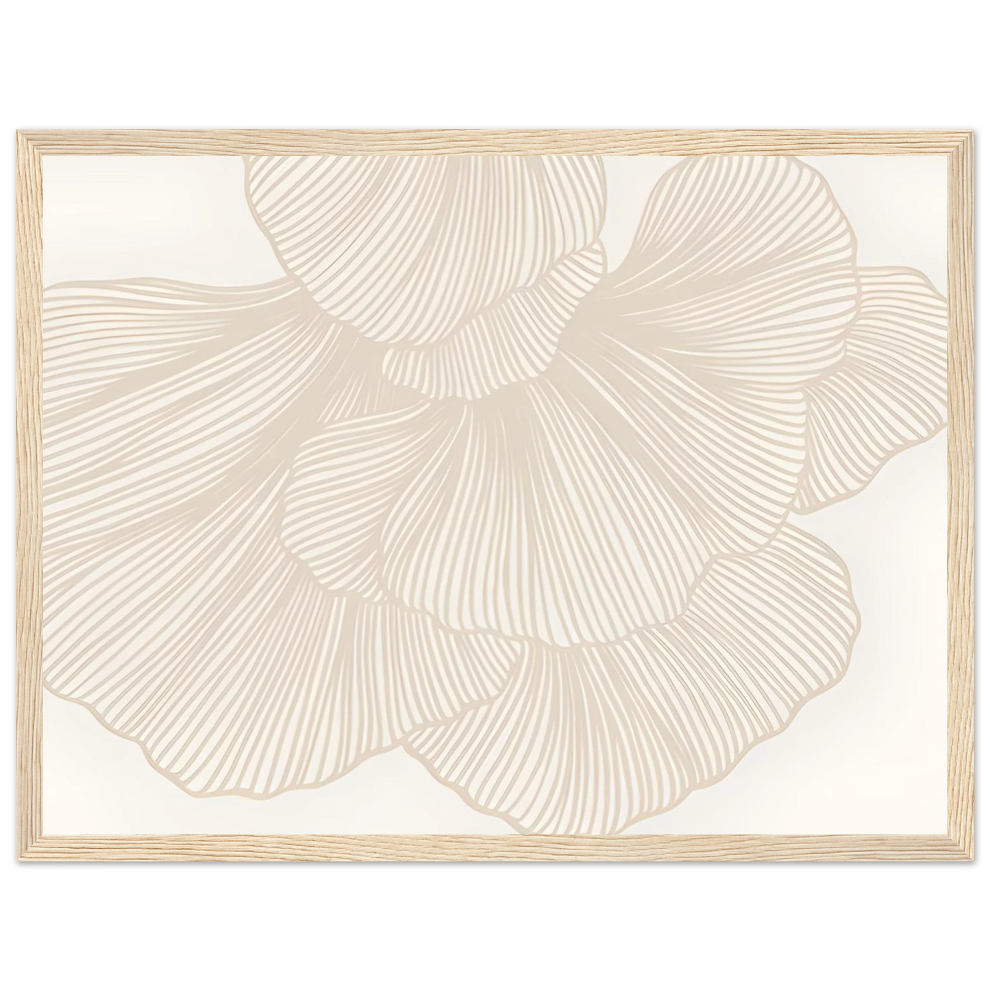 Flower Lines - Poster - Arthena