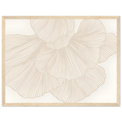 Flower Lines - Poster - Arthena