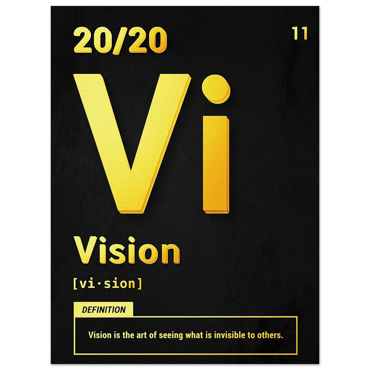 Vision - Poster - Arthena