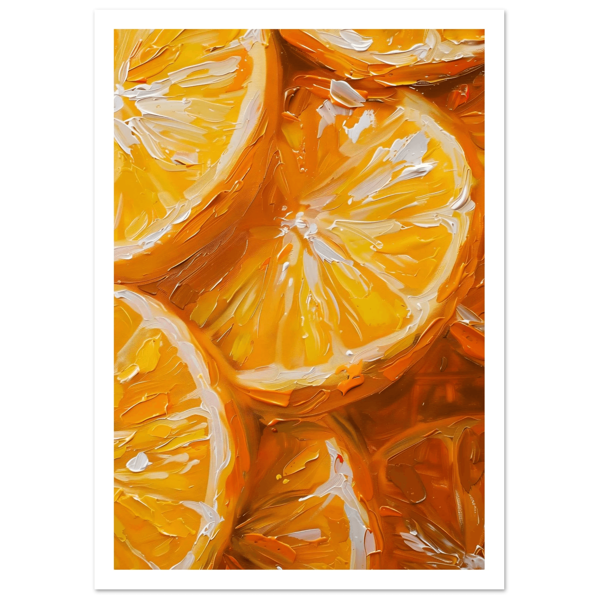 Slices of Orange - Poster - Arthena