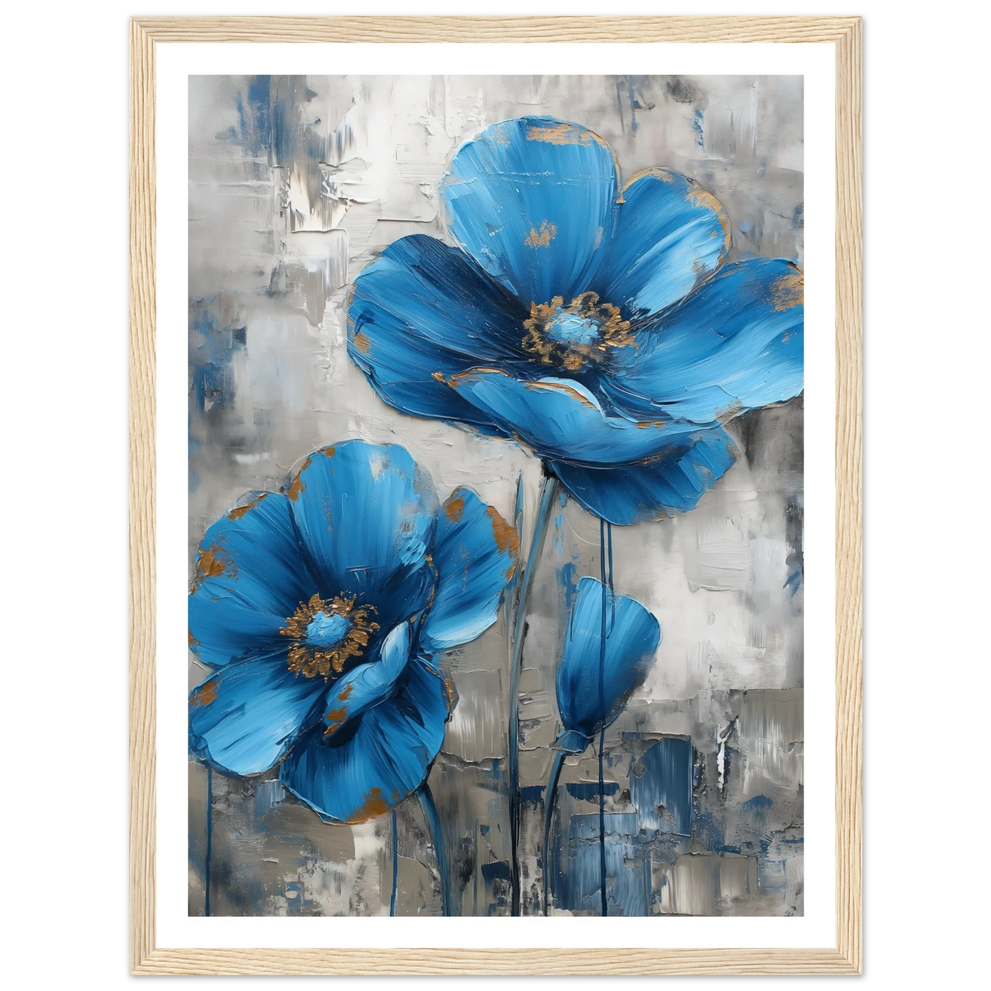 Blue in Bloom - Poster - Arthena