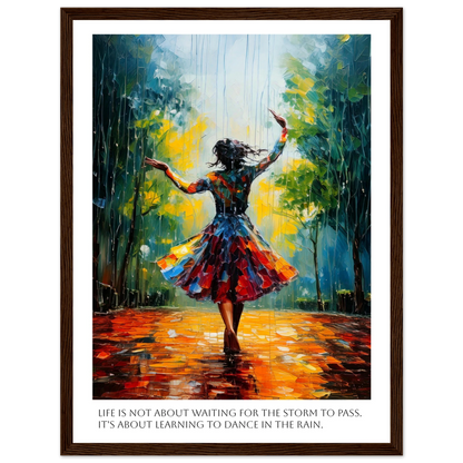 Dance in the color storm - Poster - Arthena
