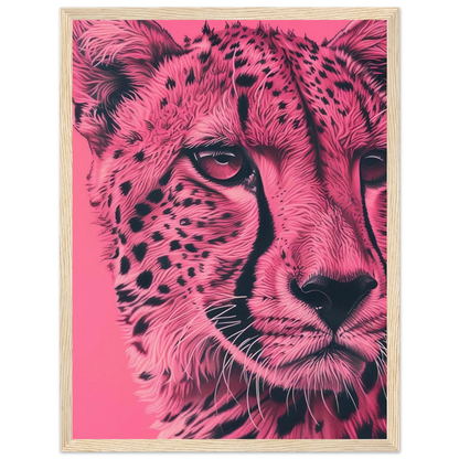 A Pink Cheetah - Poster - Arthena