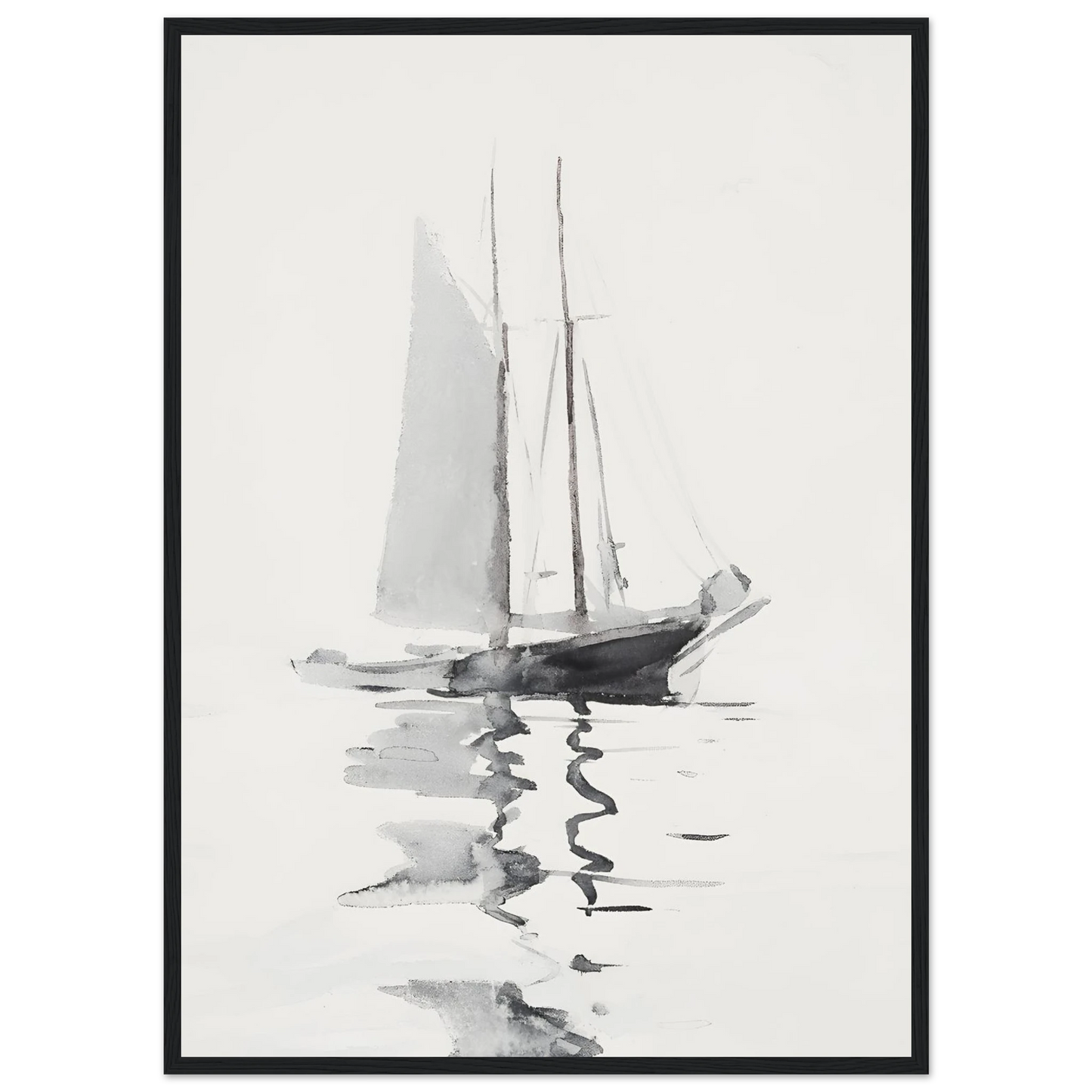 Abstract boat - Poster - Arthena