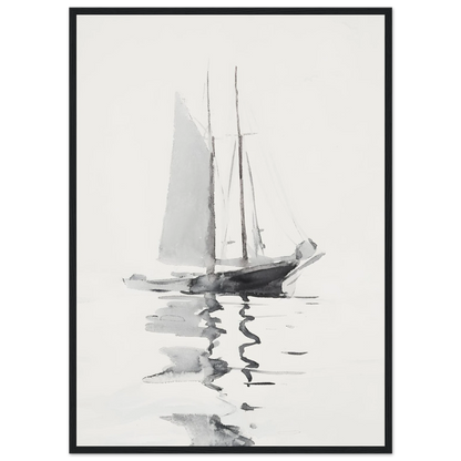 Abstract boat - Poster - Arthena