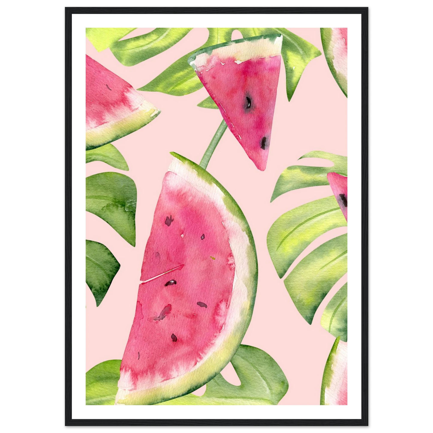 Watermelon Slices - Poster - Arthena