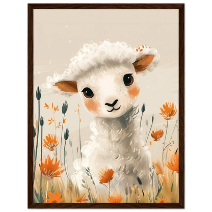 Baby Lamb - Poster - Arthena