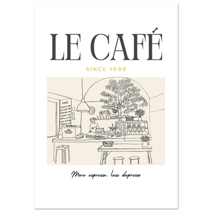 Le Café - Poster - Arthena
