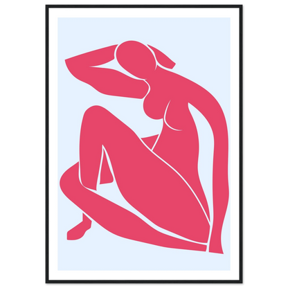 Body Positivity in Red - Poster - Arthena