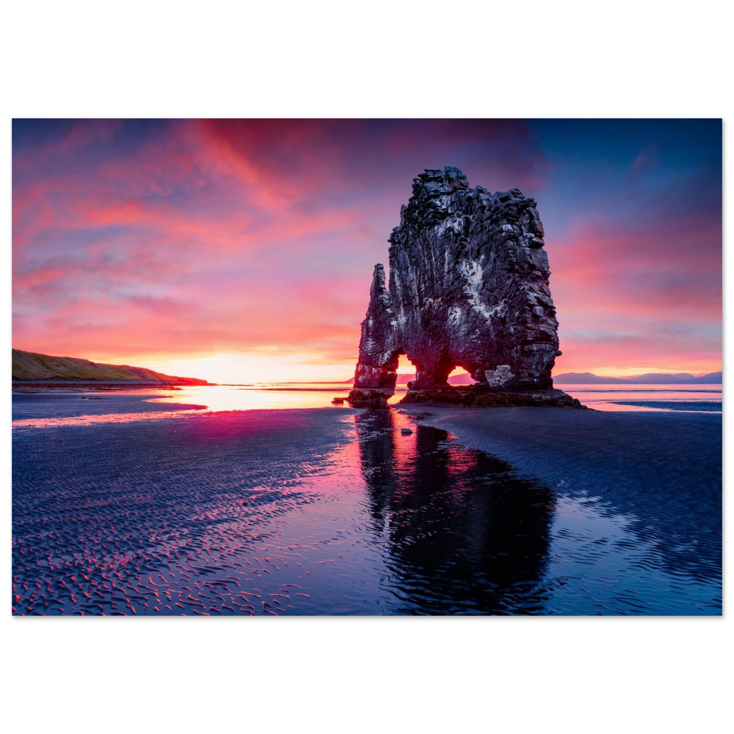 Rock of Fire and Sky - Poster - Arthena