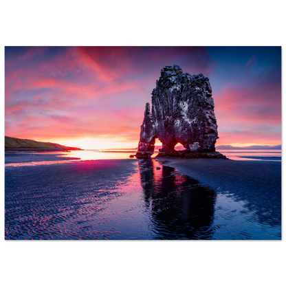 Rock of Fire and Sky - Poster - Arthena