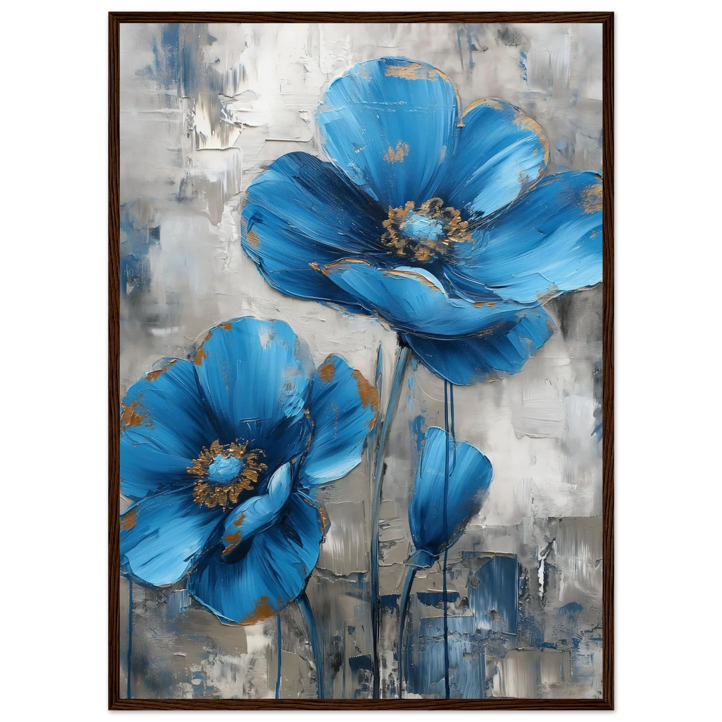 Blue in Bloom - Poster - Arthena