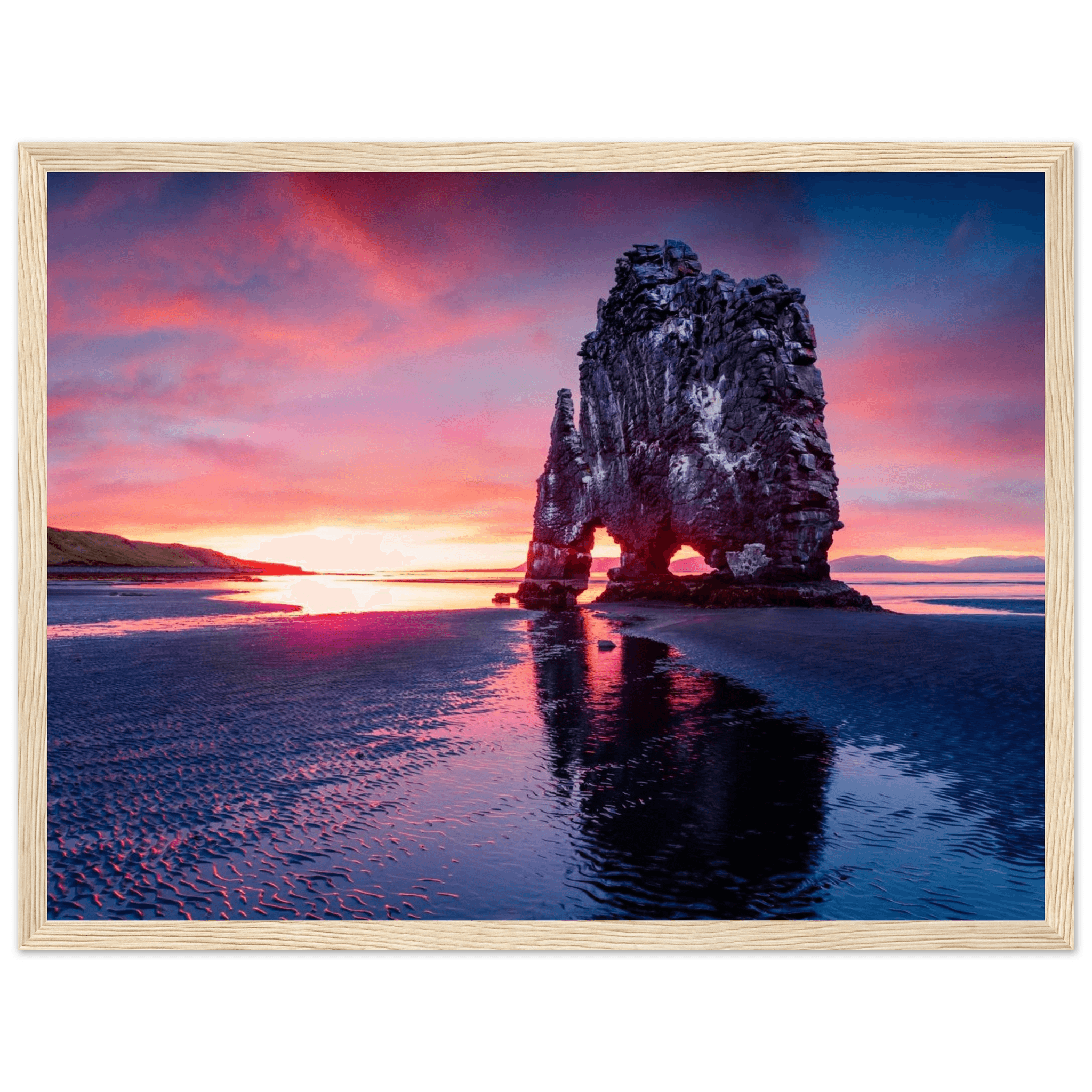 Rock of Fire and Sky - Poster - Arthena