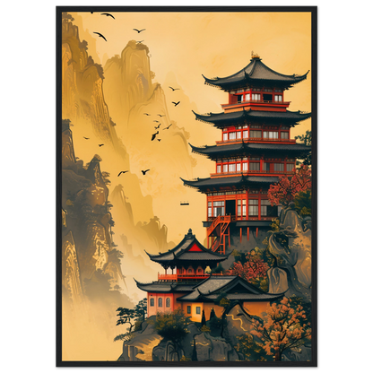 Temple of Tranquility - Poster - Arthena
