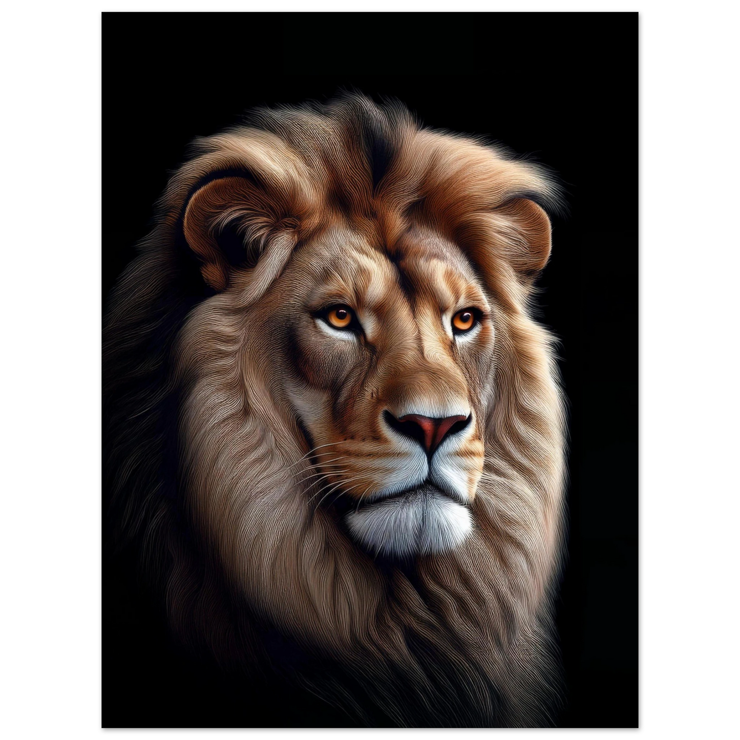 Majestic Lion - Poster - Arthena